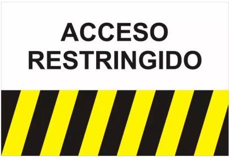 Acceso restrigido